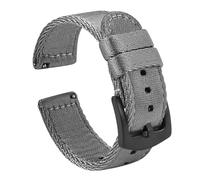 InOmak Bracelet de banda de reemplazo deportivo de correa de nylon vigilante de 20/22mm, Gris 2, 22mm