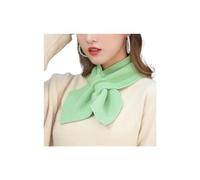 INOMAK Bufanda súper Suave para Mujer, Bufanda roja para Mujer Invierno, Bufanda de Punto cálido Engrosado, Bufanda de Cuello Cruzado (One,Green)
