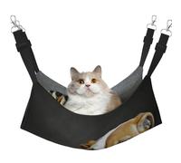 InOmak Bulldog inglés arrodillado,Hamaca Colgante para Gatos, Suave, de Doble Cara, para Perros pequeños y Mascotas.,M