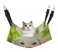 InOmak Cachorro de Labrador Retriever,Hamaca Colgante para Gatos, Suave, de Doble Cara, para Perros pequeños y Mascotas.,L