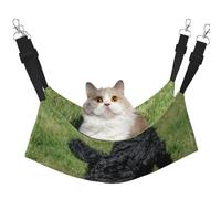 InOmak Caniche estándar Negro,Hamaca Colgante para Gatos, Suave, de Doble Cara, para Perros pequeños y Mascotas.,M