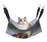 InOmak Cara de Cavalier King Charles Spaniel,Hamaca Colgante para Gatos, Suave, de Doble Cara, para Perros pequeños y Mascotas.,M