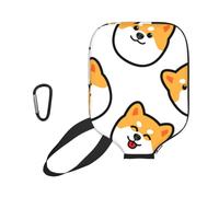 InOmak Cara de Shiba Inu, Funda Deportiva para Pala de Pickleball; Estuche Compatible con Todas Las Formas y tamaños de Pala.