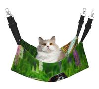 InOmak Cavalier King Charles Spaniel Perro Lupin Flores,Hamaca Colgante para Gatos, Suave, de Doble Cara, para Perros pequeños y Mascotas.,M