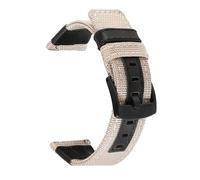 InOmak Correas de reloj de nylon 18-20mm Correa de reloj de la OTAN con alfileres de liberación rápida, Hebilla negra-khaki, 22mm