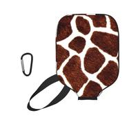InOmak Diseño de Estampado de Jirafa Africana, Funda Deportiva para Pala de Pickleball; Estuche Compatible con Todas Las Formas y tamaños de Pala.