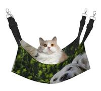 InOmak Divertido Golden Retriever Impreso,Hamaca Colgante para Gatos, Suave, de Doble Cara, para Perros pequeños y Mascotas.,M