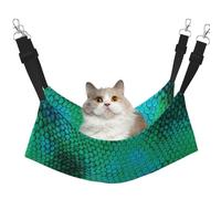 InOmak Escama de Serpiente,Hamaca Colgante para Gatos, Suave, de Doble Cara, para Perros pequeños y Mascotas.,L