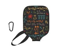InOmak Experimento de Ecuaciones químicas didácticas, Funda Deportiva para Pala de Pickleball; Estuche Compatible con Todas Las Formas y tamaños de Pala.