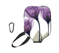 InOmak Flores de Esperanza de Color púrpura Lavanda, Funda Deportiva para Pala de Pickleball; Estuche Compatible con Todas Las Formas y tamaños de Pala.