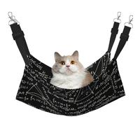 InOmak Fórmula matemática,Hamaca Colgante para Gatos, Suave, de Doble Cara, para Perros pequeños y Mascotas.,L