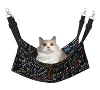 InOmak Fórmula matemática,Hamaca Colgante para Gatos, Suave, de Doble Cara, para Perros pequeños y Mascotas.,L