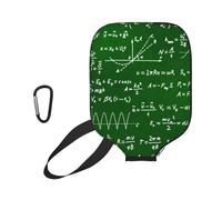 InOmak Fórmulas de Ecuaciones matemáticas, Funda Deportiva para Pala de Pickleball; Estuche Compatible con Todas Las Formas y tamaños de Pala.