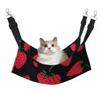 InOmak Fresa Fresa,Hamaca Colgante para Gatos, Suave, de Doble Cara, para Perros pequeños y Mascotas.,M
