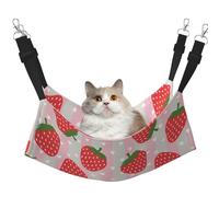 InOmak Fresa,Hamaca Colgante para Gatos, Suave, de Doble Cara, para Perros pequeños y Mascotas.,M