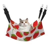 InOmak Fresa,Hamaca Colgante para Gatos, Suave, de Doble Cara, para Perros pequeños y Mascotas.,M