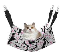 InOmak Galgos y corazón de Pata,Hamaca Colgante para Gatos, Suave, de Doble Cara, para Perros pequeños y Mascotas.,M