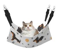 InOmak Huella de Pata de Pelota de Perro Salchicha,Hamaca Colgante para Gatos, Suave, de Doble Cara, para Perros pequeños y Mascotas.,L