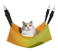InOmak Impresión de Pelota de Tenis,Hamaca Colgante para Gatos, Suave, de Doble Cara, para Perros pequeños y Mascotas.,L