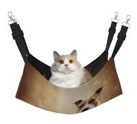 InOmak Impresión del American Staffordshire Terrier,Hamaca Colgante para Gatos, Suave, de Doble Cara, para Perros pequeños y Mascotas.,L