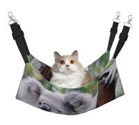 InOmak Koala en la Rama,Hamaca Colgante para Gatos, Suave, de Doble Cara, para Perros pequeños y Mascotas.,L