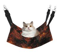 InOmak Lava del volcán,Hamaca Colgante para Gatos, Suave, de Doble Cara, para Perros pequeños y Mascotas.,M