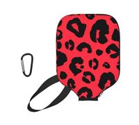 InOmak Leopardo León Tigre Animal Pri, Funda Deportiva para Pala de Pickleball; Estuche Compatible con Todas Las Formas y tamaños de Pala.