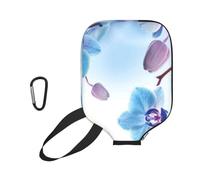 InOmak Orquídeas Flores Naturales, Funda Deportiva para Pala de Pickleball; Estuche Compatible con Todas Las Formas y tamaños de Pala.