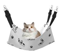 InOmak Pata de Bulldog francés,Hamaca Colgante para Gatos, Suave, de Doble Cara, para Perros pequeños y Mascotas.,M