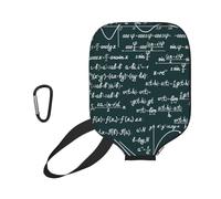 InOmak Patrón de fórmulas matemáticas escritas a Mano, Funda Deportiva para Pala de Pickleball; Estuche Compatible con Todas Las Formas y tamaños de Pala.