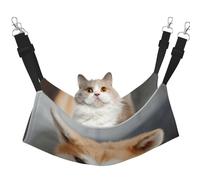 InOmak Patrón de Perro Akita japonés,Hamaca Colgante para Gatos, Suave, de Doble Cara, para Perros pequeños y Mascotas.,M