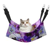 InOmak Pensamiento gráfico: Flores de Primavera de Pascua,Hamaca Colgante para Gatos, Suave, de Doble Cara, para Perros pequeños y Mascotas.,M