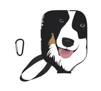 InOmak Perro Border Collie, Funda Deportiva para Pala de Pickleball; Estuche Compatible con Todas Las Formas y tamaños de Pala.