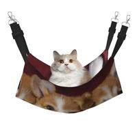 InOmak Perro Corgi Galés,Hamaca Colgante para Gatos, Suave, de Doble Cara, para Perros pequeños y Mascotas.,M