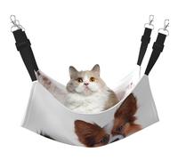 InOmak Perro Papillon Esponjoso,Hamaca Colgante para Gatos, Suave, de Doble Cara, para Perros pequeños y Mascotas.,M