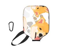 InOmak Shiba-inu, Funda Deportiva para Pala de Pickleball; Estuche Compatible con Todas Las Formas y tamaños de Pala.