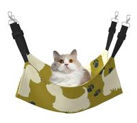 InOmak Silueta de Perro del Oeste de Las Tierras Altas del Oeste,Hamaca Colgante para Gatos, Suave, de Doble Cara, para Perros pequeños y Mascotas.,M