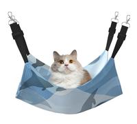 InOmak Silueta de pez delfín,Hamaca Colgante para Gatos, Suave, de Doble Cara, para Perros pequeños y Mascotas.,L