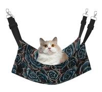 InOmak Suculentas Frescas Impresas,Hamaca Colgante para Gatos, Suave, de Doble Cara, para Perros pequeños y Mascotas.,M