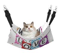 InOmak Te Amo mamá,Hamaca Colgante para Gatos, Suave, de Doble Cara, para Perros pequeños y Mascotas.,L