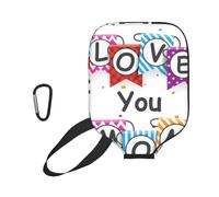 InOmak Te Quiero, mamá., Funda Deportiva para Pala de Pickleball; Estuche Compatible con Todas Las Formas y tamaños de Pala.