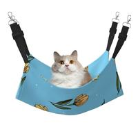 InOmak Tulipanes Amarillos Dibujados a Mano,Hamaca Colgante para Gatos, Suave, de Doble Cara, para Perros pequeños y Mascotas.,M