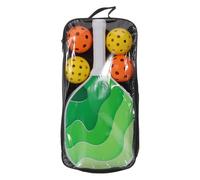 INOOMP 1 Juego de Pickleball: Paquete de Raquetas Profesionales de Pickleball para Principiantes y Profesionales: Accesorios y de práctica para Deportes Familiares en Interiores y Playas.