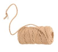 INOOMP 1 Rollo Gato escalando Cuerda Yute Natural Cuerda Yute torcida Light jardineria rascador para Gatos Cuerda sisal Cuerda rascadora reemplazable Manual Decorar