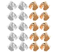 INOOMP 10 Pares de Cierres magnéticos sin Costuras: Cierre de Bolso con Hebilla a presión, magnético sin Costuras para Sujetar Cortinas y Cortinas, Botones magnéticos para Ropa.