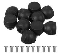 INOOMP 10 Piezas de Asas Compactas para Tapas de Ollas Pequeñas, Perillas de Baquelita Resistentes al Calor, Repuestos para Manijas de Tapa de Cafetera y Cacerola, Accesorios de Cocina