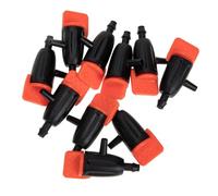 INOOMP 10 piezas Emisores de Riego Ajustables para Jardín Boquillas Automáticas de Riego por Goteo Resistentes y Fáciles de Instalar para Mangueras Sistema Práctico para Césped y Plantas