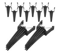INOOMP 10 pinzas para volumen al cabello: pinzas para volumen a un flequillo esponjoso, herramienta fácil para a la coronilla, levantamiento de raíces sin arrugas para un peinado natural, relajado