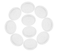 INOOMP 100 Piezas Unidades Soporte para Pestañas Desechable Paleta Adhesivo Forma de Flor Bandeja sin Base Organizador Portátil para Extensiones de Pestañas Profesional