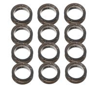 INOOMP 12 Piezas Anillos de Antideslizantes para Tijeras Protector de Dedos Coloridas para Peluquería y Cuidado de Mascotas Agarre Mejorado para Tijeras de Corte